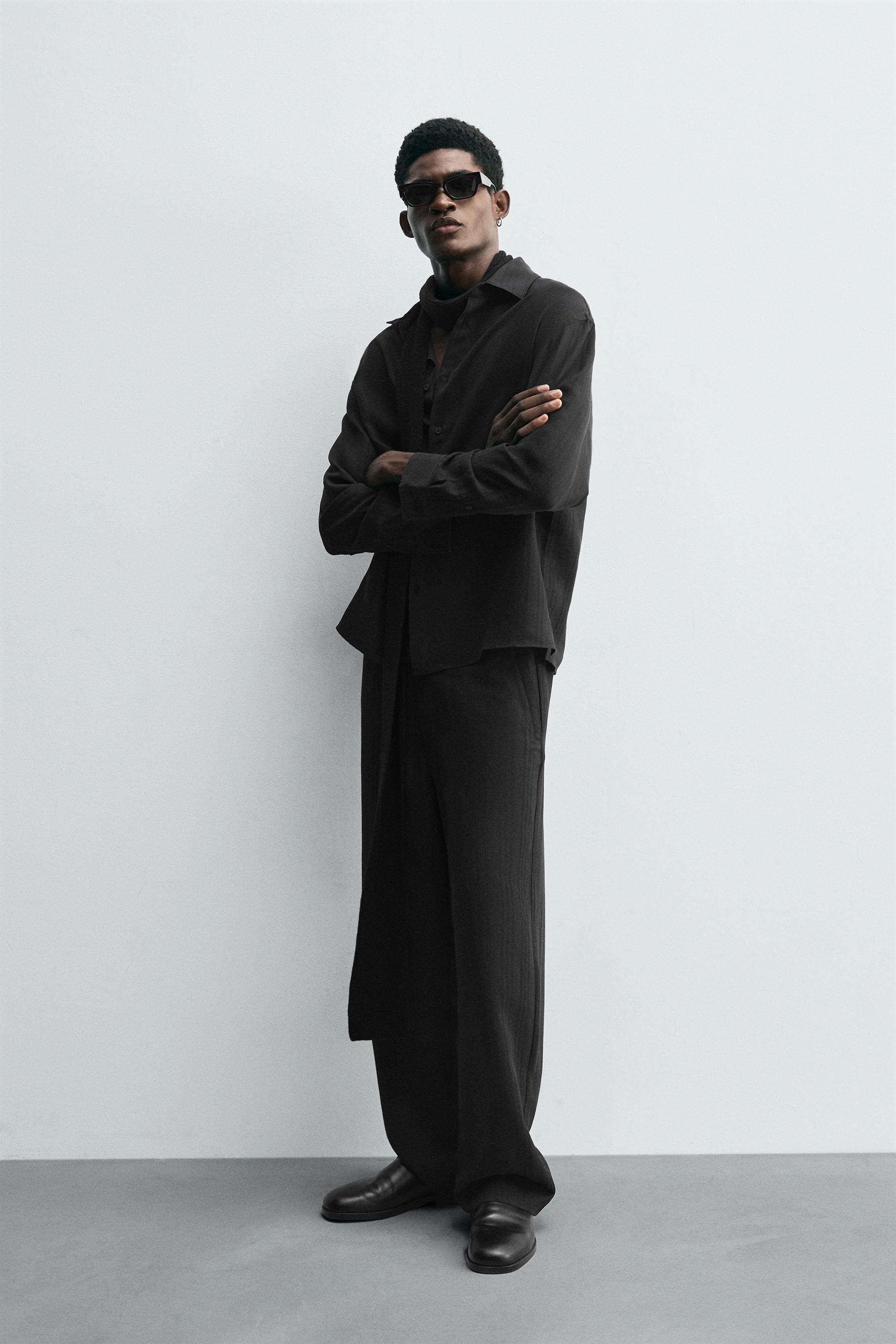 STRIPED JACQUARD SHIRT